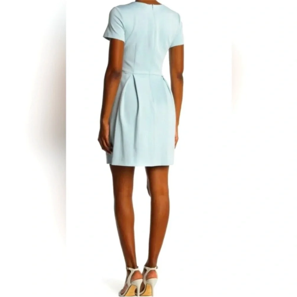 Betsey Johnson Light Blue Dress with embellished flowers